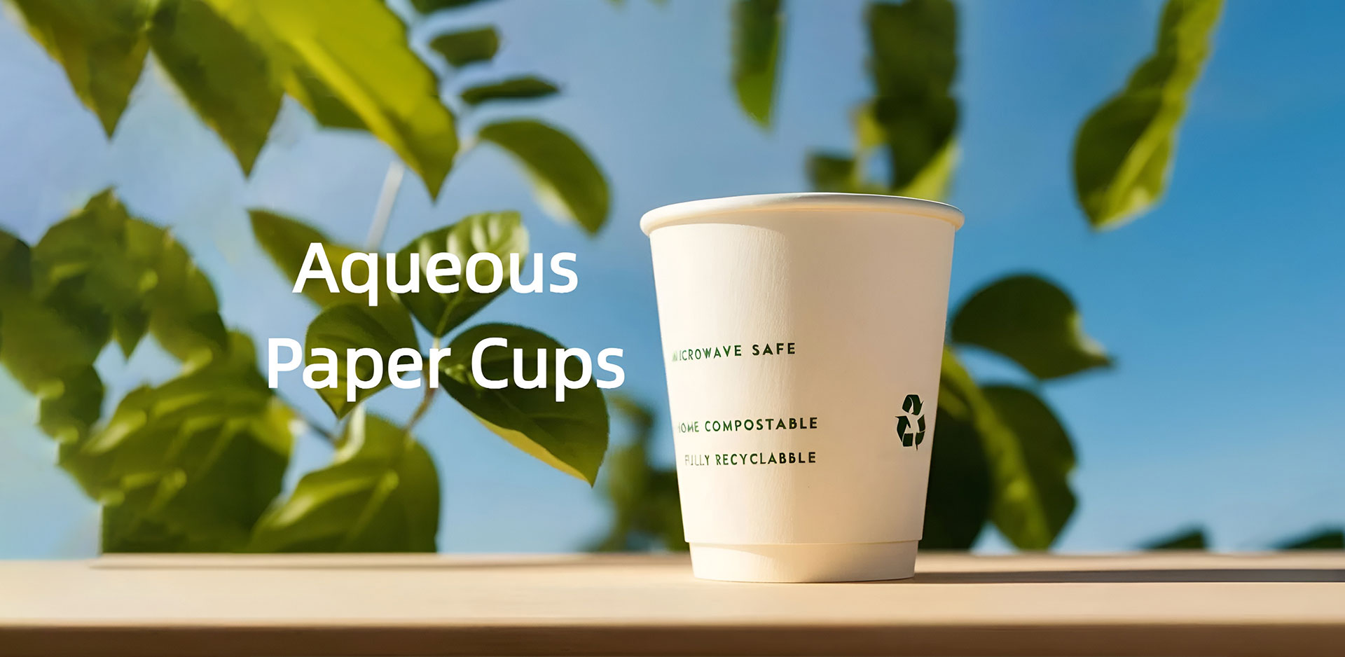 Kina vandig foret papirkopp