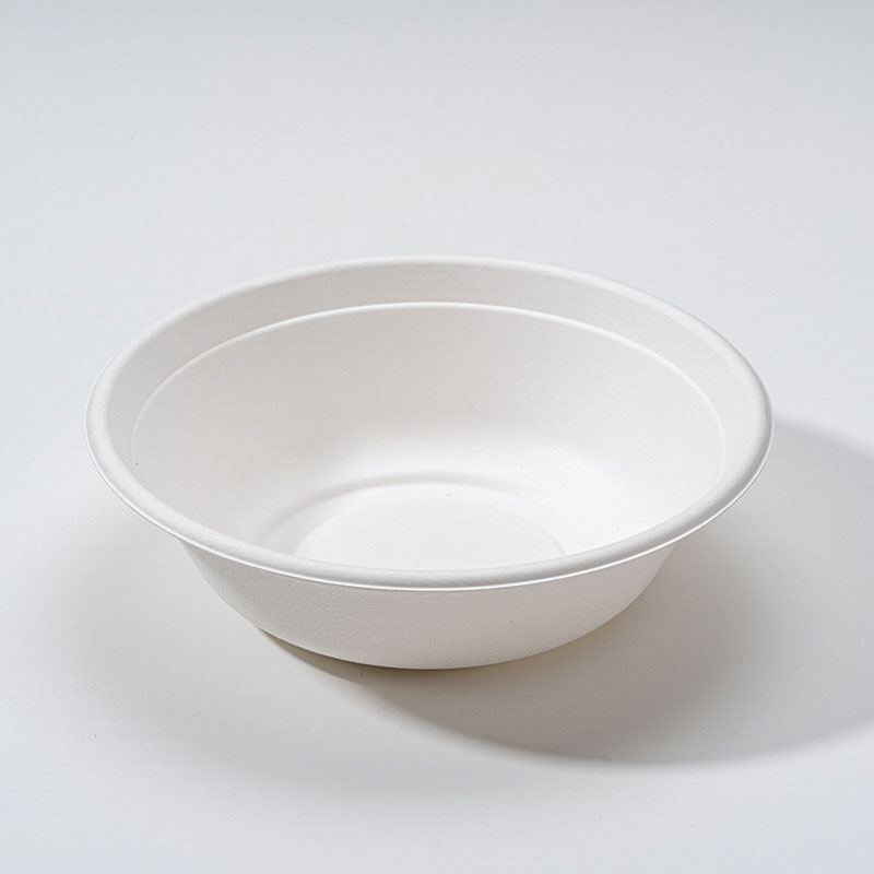 Bagasse Pulp rett bolle for måltidsforberedende tjenester